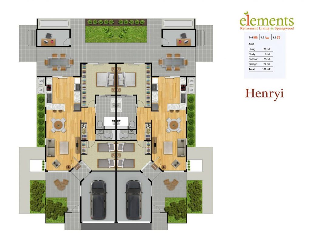Henyri floor plan