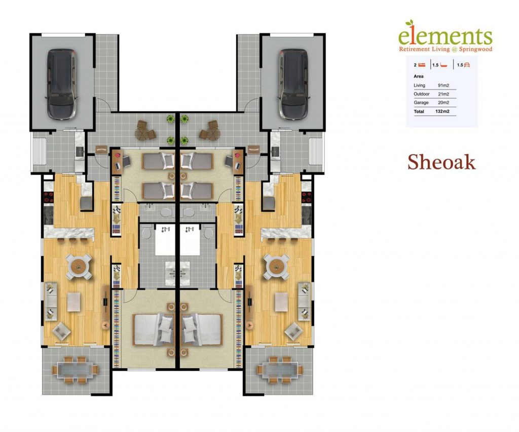 Sheoak floor plan