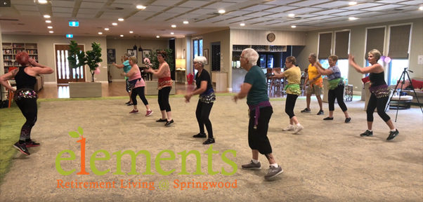 OUR WEEKLY ZUMBA GOLD SESSION
