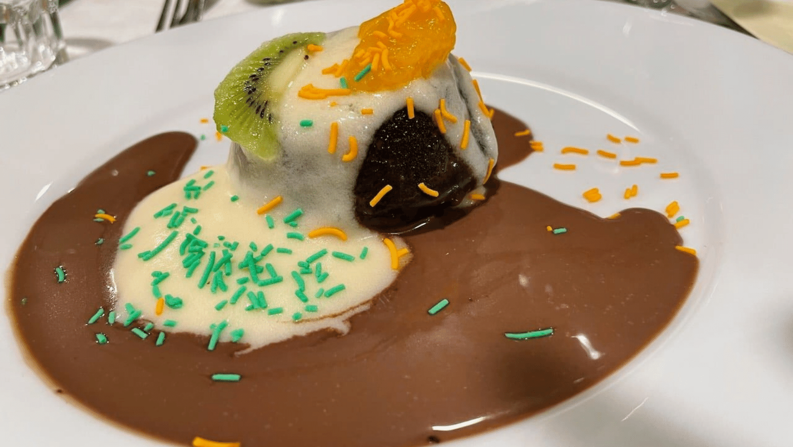 Elements hosts St. Patrick's Day Celebration with green coloured dessert