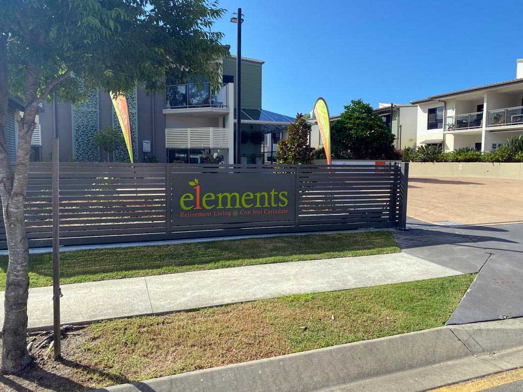 Entrance to Elements Con Noi Carindale
