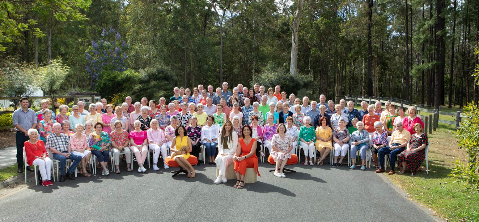 Springwood class photo (residents and staff) 2022