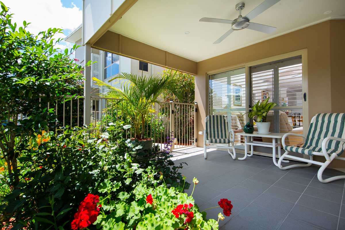 The Henryi front porch at Elements Springwood