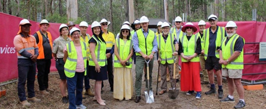 Elements Managing Director Chiou See Anderson at the Daisy Hill Conservation Park